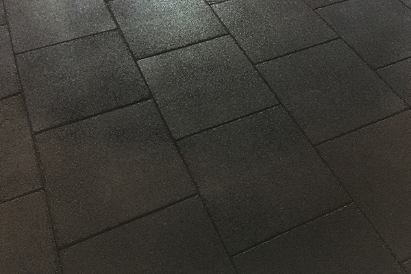 rubber floor tiles