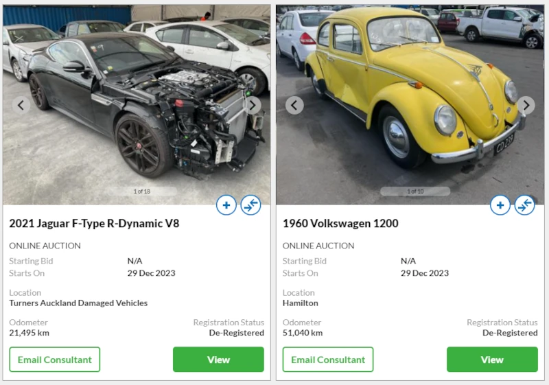 Late model Jag and VW beetle Late model Jag and VW beetle